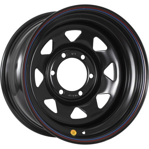 Off-Road-Wheels Black 8x16 5*150 Et:-3 Dia:112 черный Off-Road-Wheels Black 8x16 5*150 Et:-3 Dia:112 черный