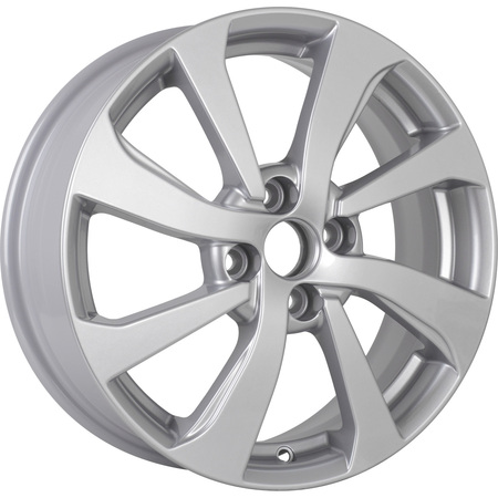 KDW KD1640 6x16 4*100 Et:37 Dia:60,1 Silver_Painted KDW KD1640 6x16 4*100 Et:37 Dia:60,1 Silver_Painted