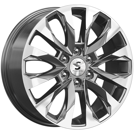 Premium Series КР007 8x20 6*139,7 Et:42 Dia:75,1 Diamond gloss graphite Premium Series КР007 8x20 6*139,7 Et:42 Dia:75,1 Diamond gloss graphite