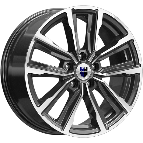 K&K Лацио 7,5x17 5*114,3 Et:45 Dia:67,1 алмаз черный K&K Лацио 7,5x17 5*114,3 Et:45 Dia:67,1 алмаз черный