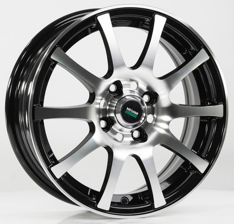 Megami MGM-2 6x15 4*100 Et:50 Dia:60,1 BKF Megami MGM-2 6x15 4*100 Et:50 Dia:60,1 BKF