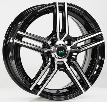 Megami MGM-1 6x15 4*100 Et:40 Dia:60,1 BKF Megami MGM-1 6x15 4*100 Et:40 Dia:60,1 BKF