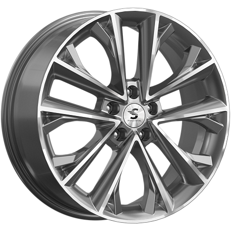 Premium Series КР012 7x18 5*114,3 Et:35 Dia:60,1 Diamond gloss graphite Premium Series КР012 7x18 5*114,3 Et:35 Dia:60,1 Diamond gloss graphite