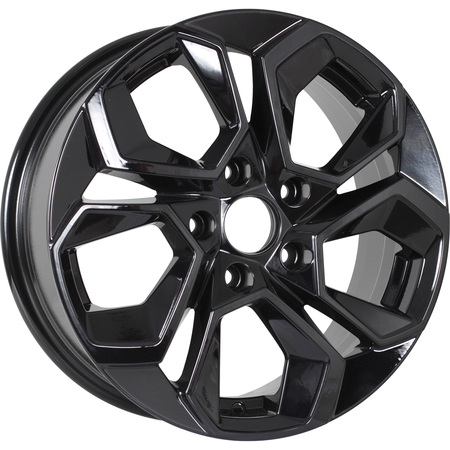 KDW KD1620 6,5x16 5*114,3 Et:45 Dia:67,1 Black_Painted KDW KD1620 6,5x16 5*114,3 Et:45 Dia:67,1 Black_Painted