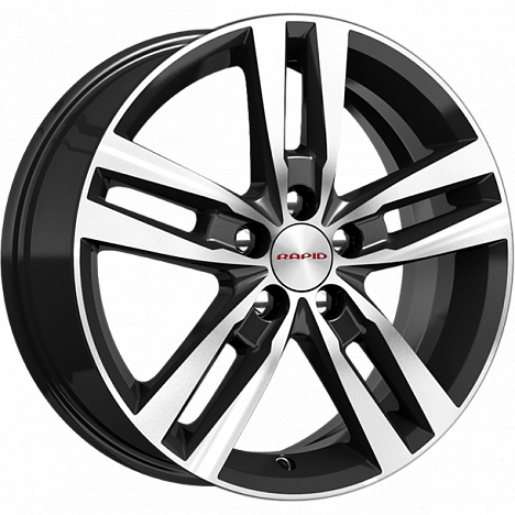 K&K Rassvet 6,5x16 5*112 Et:46 Dia:57,1 Алмаз чёрный K&K Rassvet 6,5x16 5*112 Et:46 Dia:57,1 Алмаз чёрный
