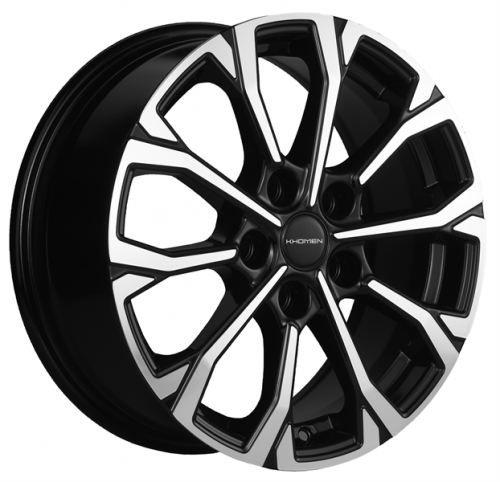 Khomen 1605 6,5x16 5*114,3 Et:45 Dia:67,1 BLACK-FP