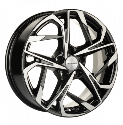 Khomen 1716 7x17 5*114,3 Et:48 Dia:67,1 Black-FP