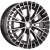 KDW KD1730 7x17 5*108 Et:42 Dia:65,1 Black_Front_Polished