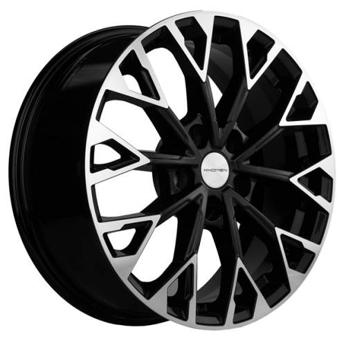 Khomen KHW1718 7x17 5*114,3 Et:45 Dia:60,1 Black-FP