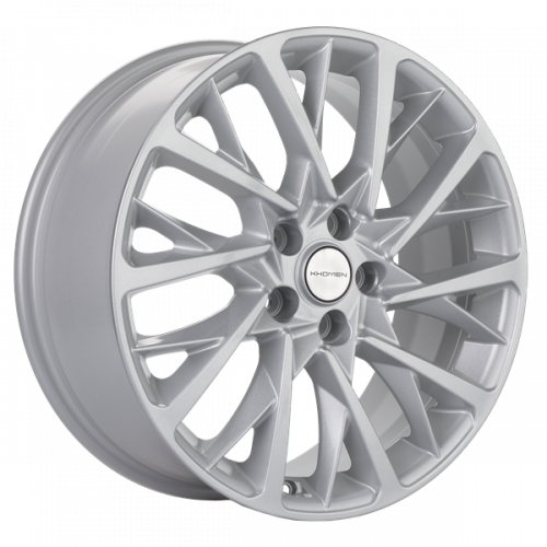 Khomen 1804 7,5x18 5*114,3 Et:45 Dia:60,1 F-Silver Khomen 1804 7,5x18 5*114,3 Et:45 Dia:60,1 F-Silver