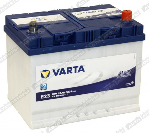 АКБ Varta 70 Ач о/п Blue Dynamic 570 412 063 Уценка