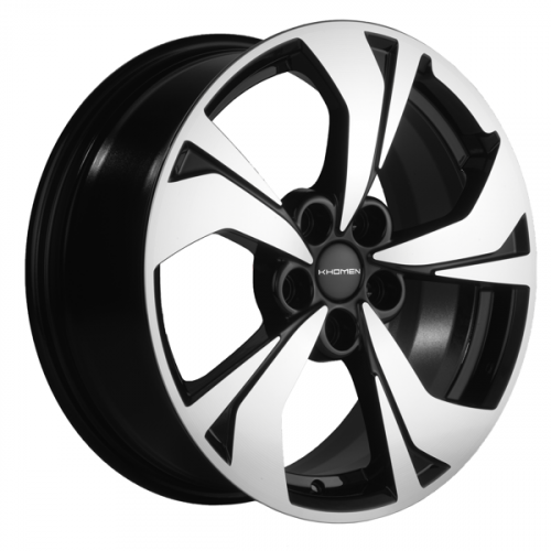 Khomen 1724 7x17 5*114,3 Et:40 Dia:66,1 Black-FP