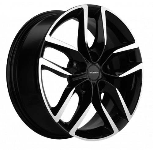 Khomen 1708 6,5x17 5*114,3 Et:49 Dia:67,1 Black-FP