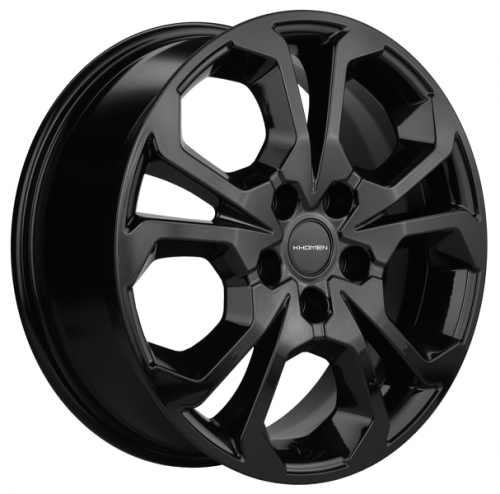 Khomen 1711 6,5x17 5*114,3 Et:40 Dia:64,1 Black